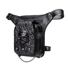 Kobine Unisex Punk Eyelet Rivet Skull Bag