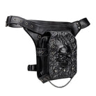 Kobine Unisex Punk Eyelet Rivet Skull Bag
