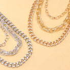 Kobine Unisex Punk Multilayer Metal Waist Chain Pant Chain