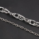 Kobine Unisex Punk Raven Skull Rudder Layered Waist Chain