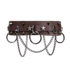 Kobine Unisex Punk Star Rivet Ring Choker