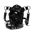 Kobine Unisex Punk Studded Skull Chained Bag