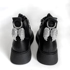 Kobine Unisex Punk Wing Shoe Charms Shoe Accessories