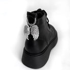 Kobine Unisex Punk Wing Shoe Charms Shoe Accessories