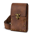 Kobine Unisex Vintage Rivet Buckle Waist Bag