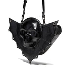 Kobine Women's Gothic Bat Wing Skull Bag
