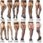 Kobine Women's Gothic Cutout Lace Pantyhose Stockings