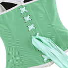 Kobine Women's Gothic D-rings Double Color Overbust Corset