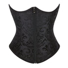 Kobine Women's Gothic Embossing Lace-up Underbust Corset