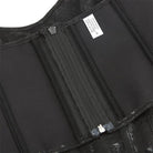 Kobine Women's Gothic Flannelette Zipper Overbust Corset