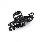 Kobine Women's Gothic Floral Carved Shark Hair Clip