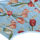 Kobine Women's Gothic Floral Jacquard Lace-up Bustier