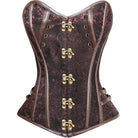 Kobine Women's Gothic Floral Overbust Corsets