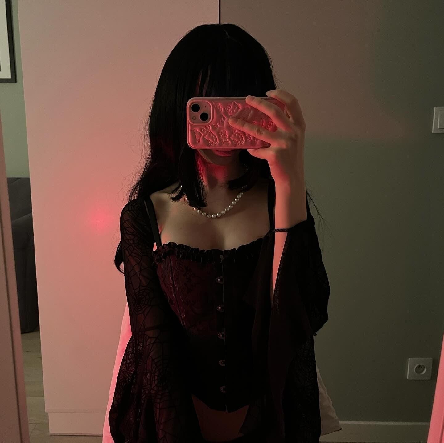 Kobine Women's Gothic Floral Printed Overbust Corset