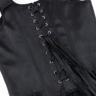 Kobine Women's Gothic Irregular Lace-up Overbust Corset