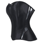 Kobine Women's Gothic Irregular Lace-up Overbust Corset