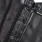 Kobine Women's Gothic Irregular Lace-up Overbust Corset