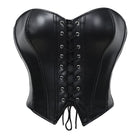 Kobine Women's Gothic Irregular Lace-up Overbust Corset
