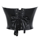 Kobine Women's Gothic Irregular Lace-up Overbust Corset