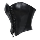 Kobine Women's Gothic Irregular Lace-up Overbust Corset