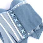 Kobine Women's Gothic Irregular Lace-up Zip Overbust Corset