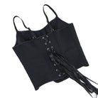 Kobine Women's Gothic Irregular Slip Solid Color Buister