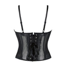 Kobine Women's Gothic Lace Sheer Overbust Corset