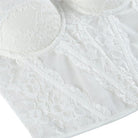 Kobine Women's Gothic Lace Slip Bustier