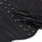 Kobine Women's Gothic Lace-up Boned Overbust Corset