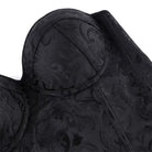 Kobine Women's Gothic Lace-up Jacquard Overbust Corset