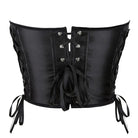 Kobine Women's Gothic Lace-up Spaghetti Straps Overbust Corsets