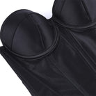 Kobine Women's Gothic Mesh Sheer Lace-up Overbust Corsets