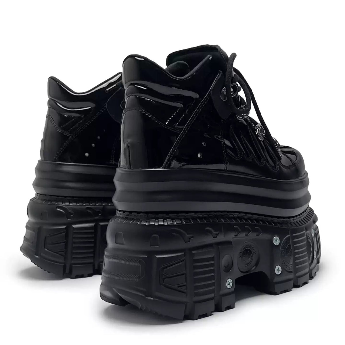 Kobine Women's Gothic Multi Stack Chunky Platform Sneakers