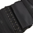 Kobine Women's Gothic Non-slip Faux Leather Overbust Corset