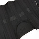 Kobine Women's Gothic Non-slip Faux Leather Overbust Corset