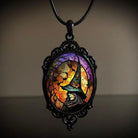 Kobine Women's Gothic Retro Witch Necklace Halloween ACC