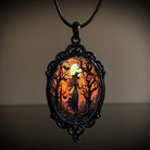 Kobine Women's Gothic Retro Witch Necklace Halloween ACC