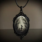 Kobine Women's Gothic Retro Witch Necklace Halloween ACC