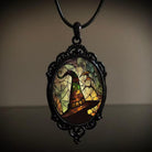 Kobine Women's Gothic Retro Witch Necklace Halloween ACC
