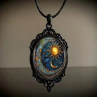 Kobine Women's Gothic Retro Witch Necklace Halloween ACC