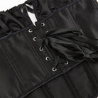 Kobine Women's Gothic Ruched Lace-up Overbust Corsets