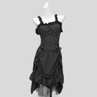 Kobine Women's Gothic Ruffled Layered Prom Slip Dress