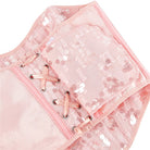 Kobine Women's Gothic Sequinned Lacing-up Overbust Corset