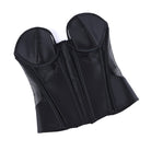 Kobine Women's Gothic Sheer Lace-up Overbust Corset