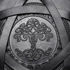 Kobine Women's Gothic Skull Rivet Pentacle Bag