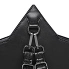 Kobine Women's Gothic Skull Rivet Pentacle Bag