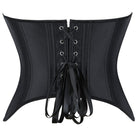 Kobine Women's Gothic Solid Color Lace-up Overbust Corset