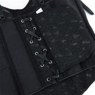 Kobine Women's Gothic Splice Lace-up Overbust Corset