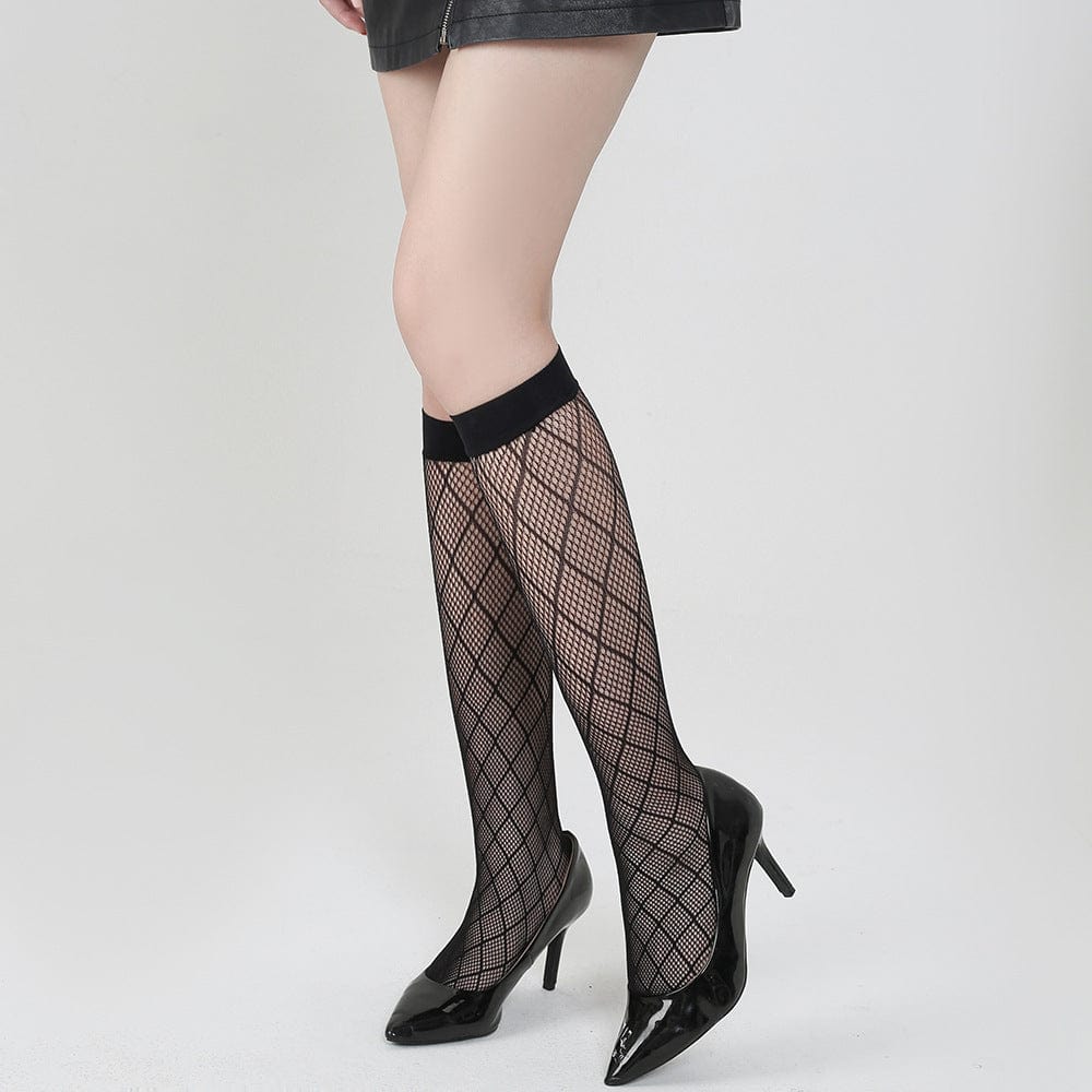 Kobine Women's Gothic Tight Fishnet Stockings