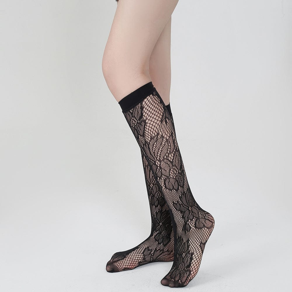 Kobine Women's Gothic Tight Fishnet Stockings